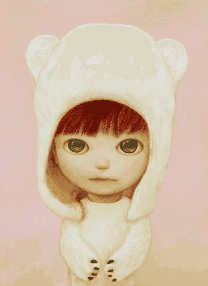 Mayuka Yamamoto, ‘Little White Bear Boy’, 08-10-2020, Print, Pigment print, Corey Helford Gallery, Numbered