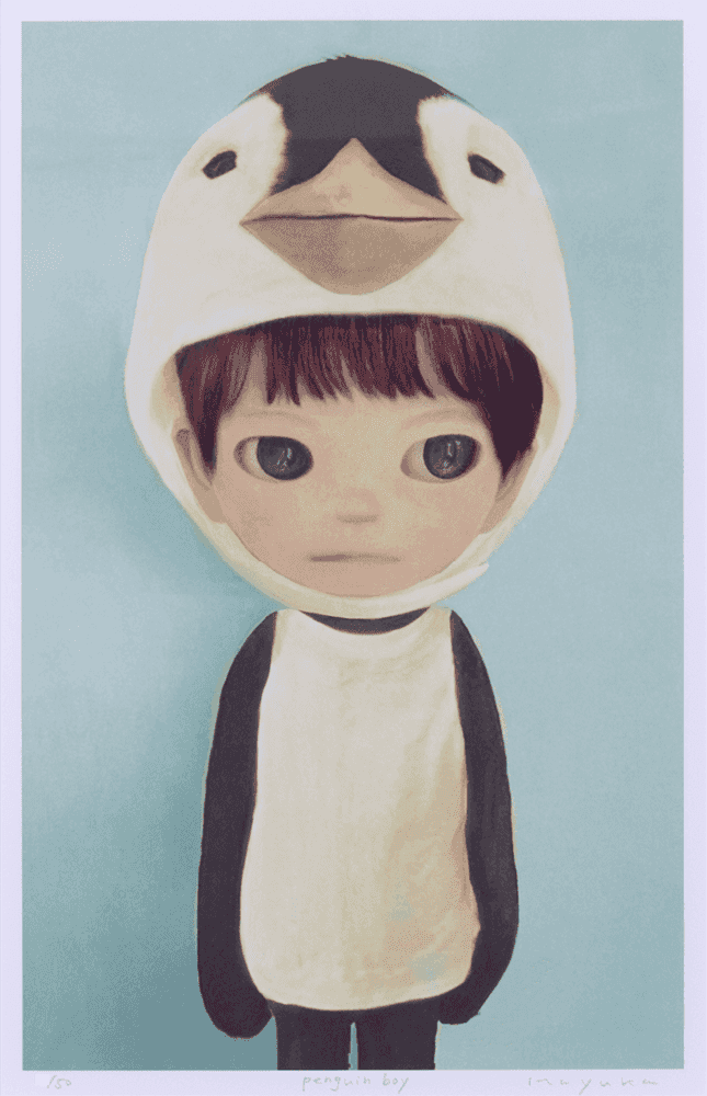 Mayuka Yamamoto, ‘Penguin Boy’, 2019, Print, Lithograph, GallerySP, Numbered