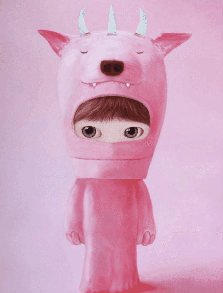 Mayuka Yamamoto, ‘Pink Monster’, 2019, Print, Lithograph, Gallery Tsubaki, Numbered