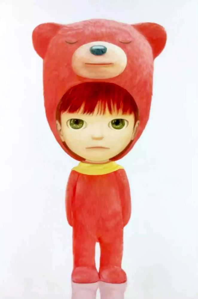 Mayuka Yamamoto, ‘Red Bear Boy’, 27-10-2021, Print, Pigment print, Corey Helford Gallery, Numbered