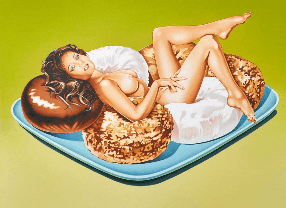 Mel Ramos, ‘Donut Doll’, 2018, Print, Lithograph, null, Numbered