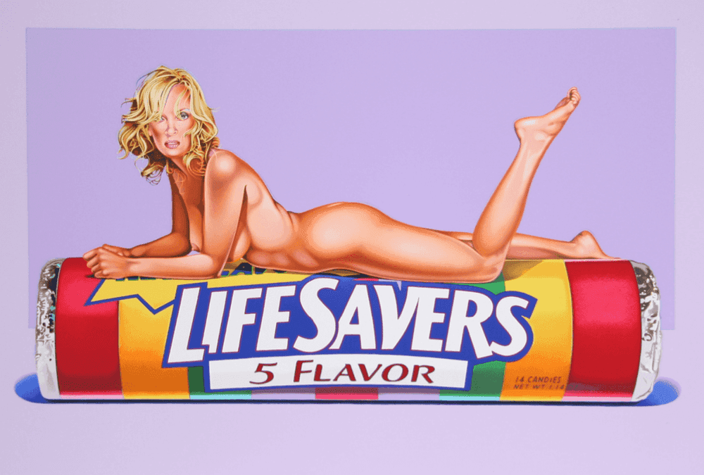 Mel Ramos, ‘Five Flavor Funny (Uma Thurman)’, 2006, Print, Lithograph, null, Numbered