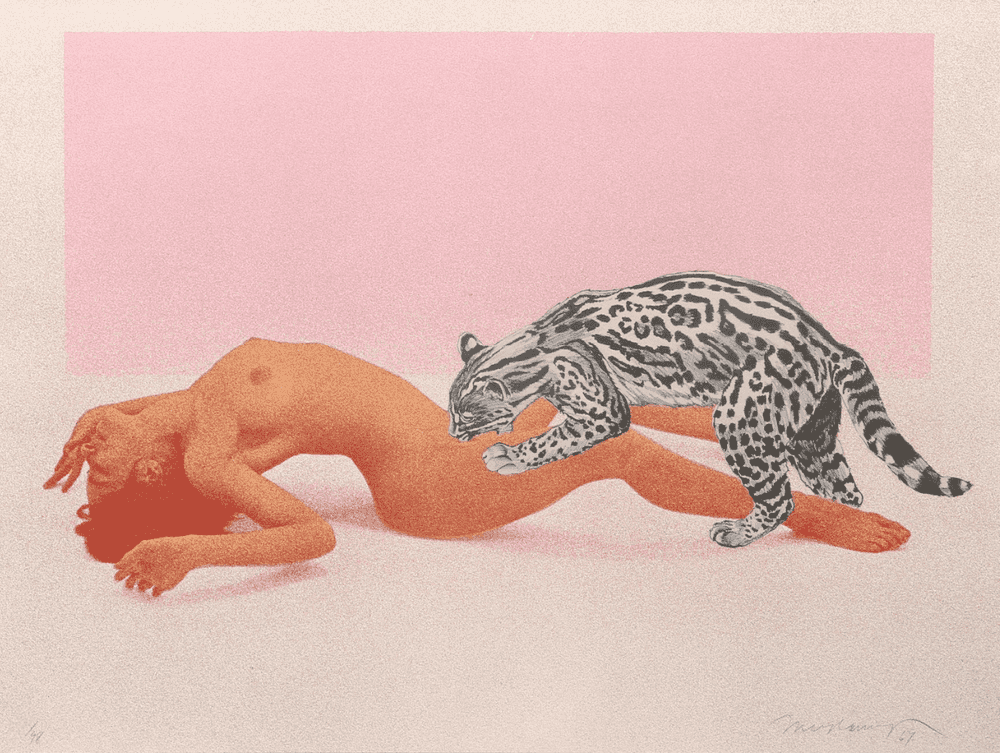 Mel Ramos, ‘Ocelot’, 1969, Print, Lithograph in Four colours, null, Numbered