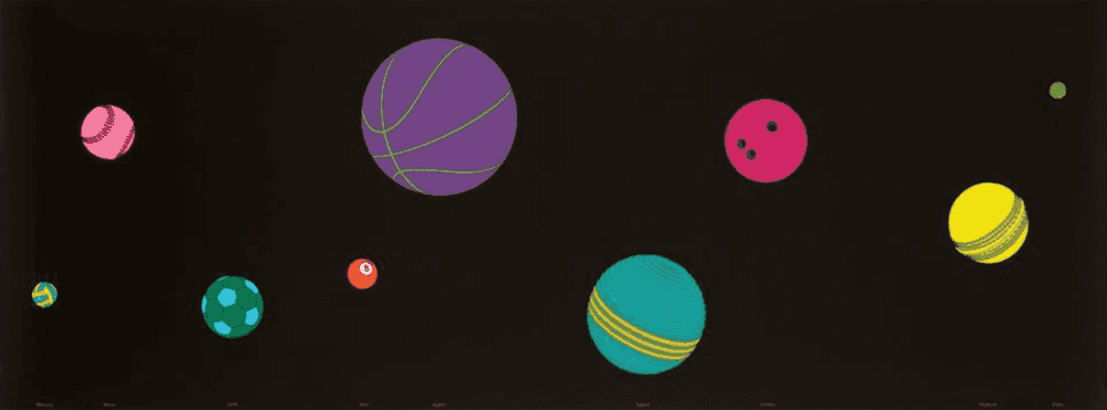 Michael Craig-Martin, ‘The Planets’, 2021, Print, Silkscreen, null, 
