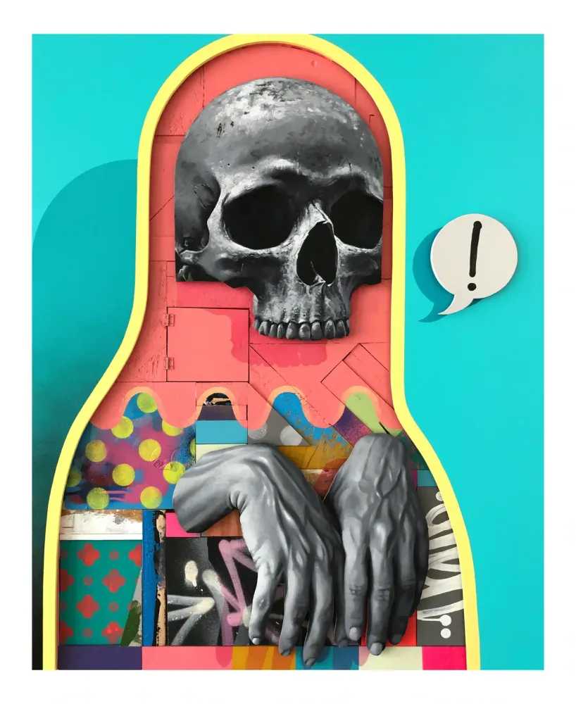 Michael Reeder, ‘Primal Chant’, 16-11-2018, Print, Pigment Print on 320g Museum Cotton Smooth Rag Paper, Silent Stage Gallery, Numbered