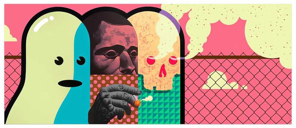 Michael Reeder, ‘Puff Puff Pass (Variant)’, 21-12-2021, Print, Archival pigment print, Hashimoto Contemporary, Numbered