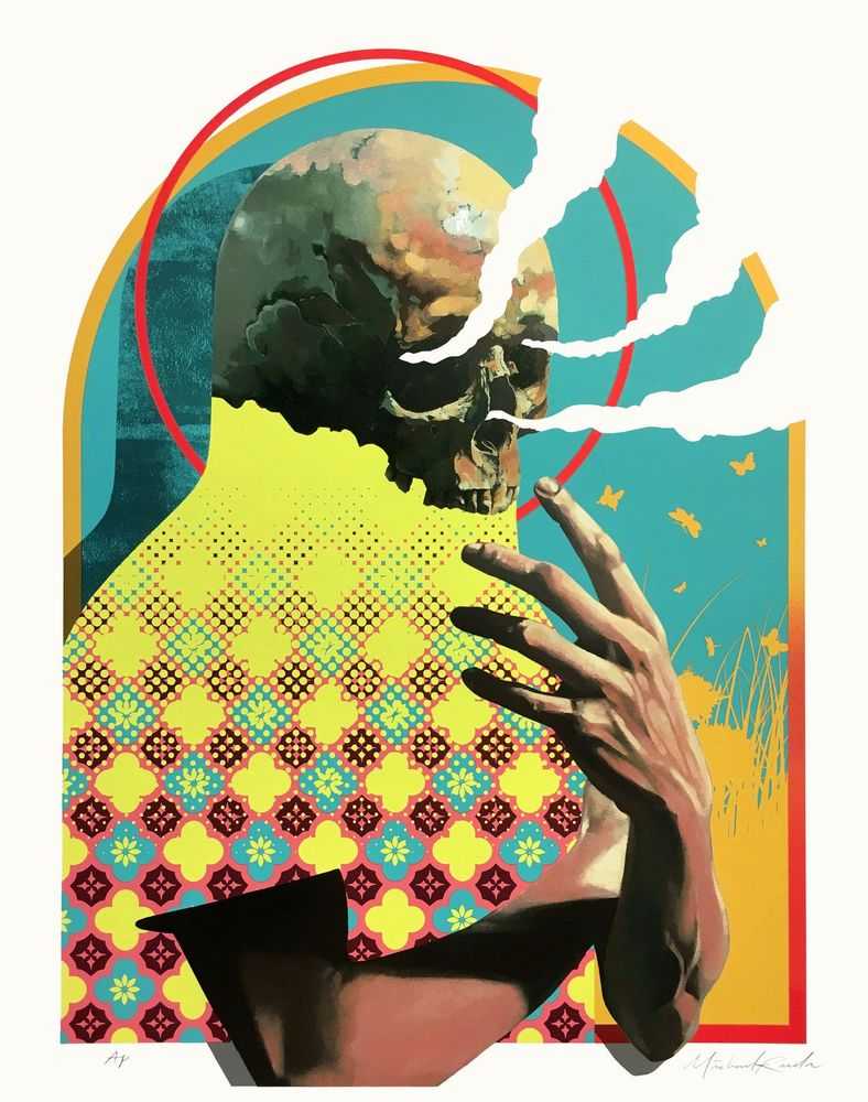 Michael Reeder, ‘Rotting As One’, 03-11-2017, Print, 15 Color Silkscreen on 320 GSM Savoy Cotton Paper, Uncommon Editions, Numbered