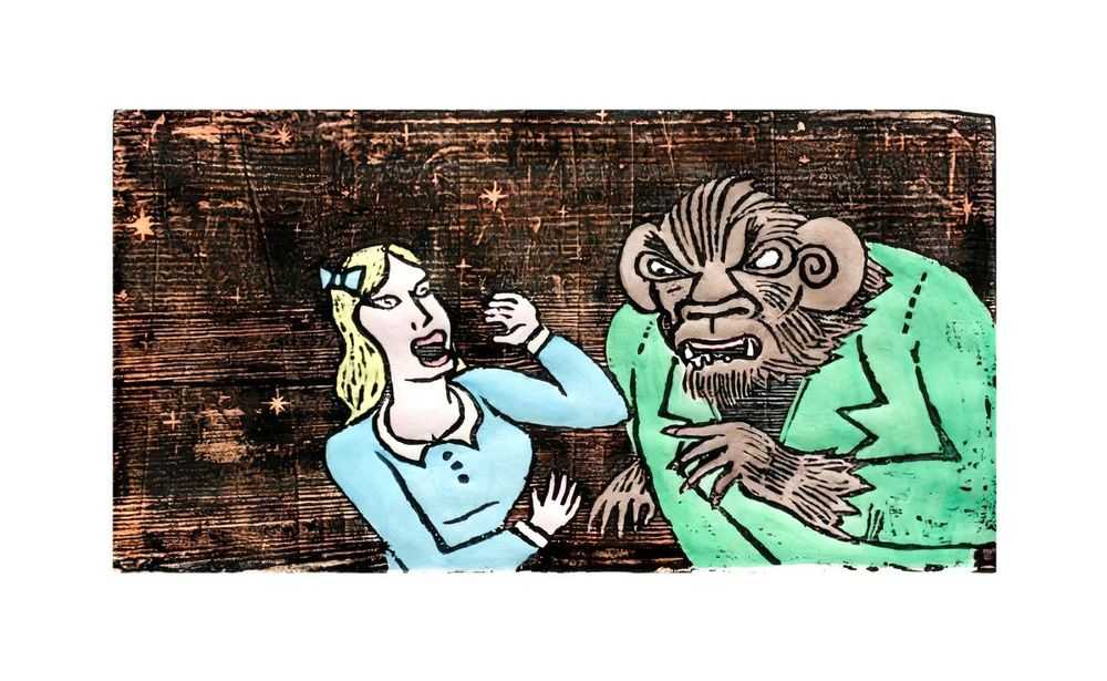 Mighty Mo, ‘Thirteen O'Clock (Colour)’, 05-10-2009, Print, Woodcut, Prescription Art, Numbered