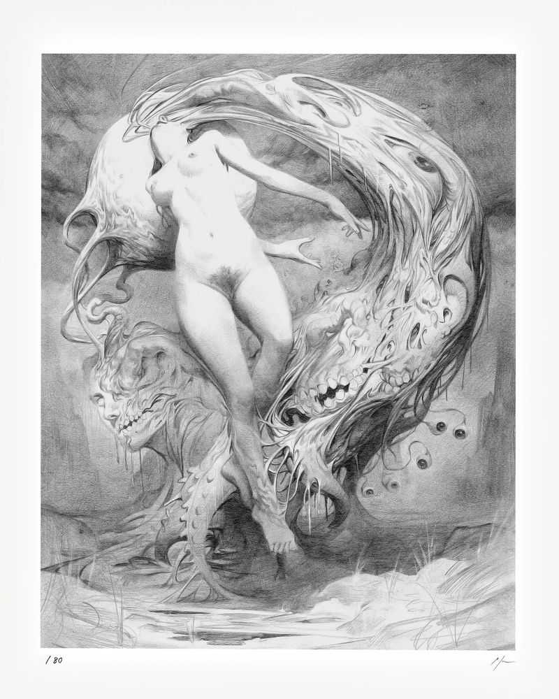 Miles Johnston, ‘Growt (Medium)’, 01-01-1900, Print, Presented on acid-free, archival German Etching Giclée paper from Hahnemühle, null, Numbered