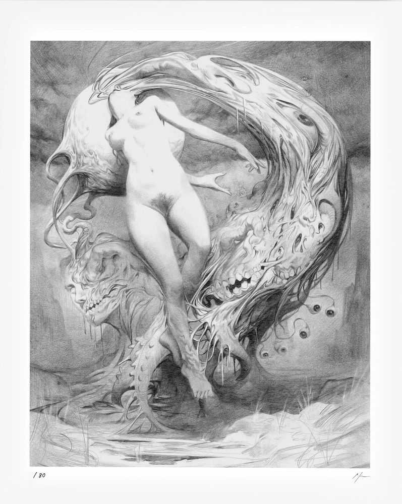 Miles Johnston, ‘Growth (Small)’, 01-01-1900, Print, Presented on acid-free, archival German Etching Giclée paper from Hahnemühle, null, Numbered
