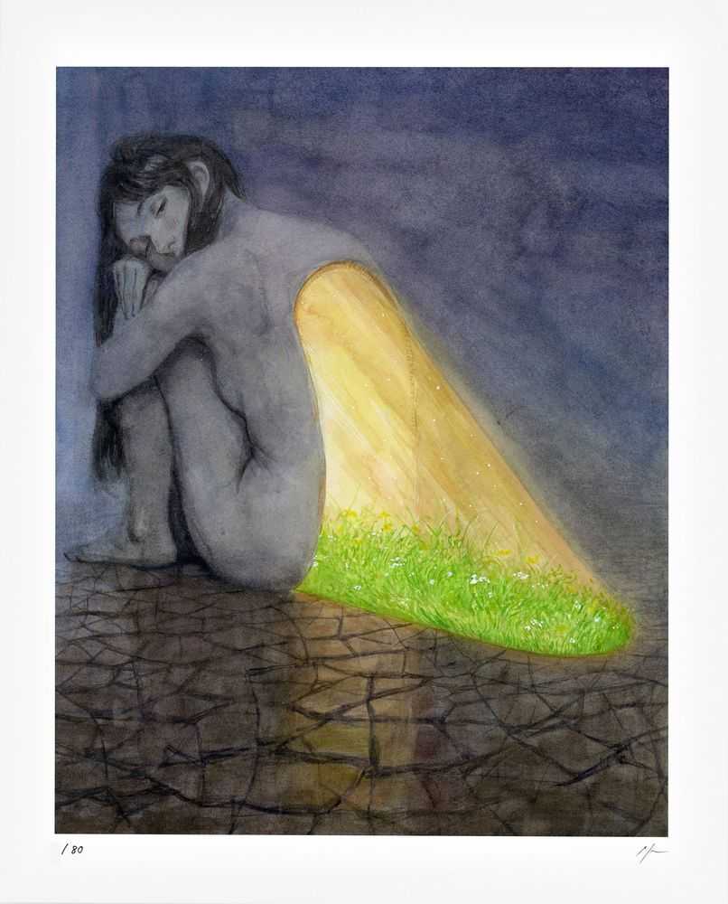 Miles Johnston, ‘Verdant (Medium)’, 01-01-1900, Print, Presented on acid-free, archival German Etching Giclée paper from Hahnemühle, null, Numbered