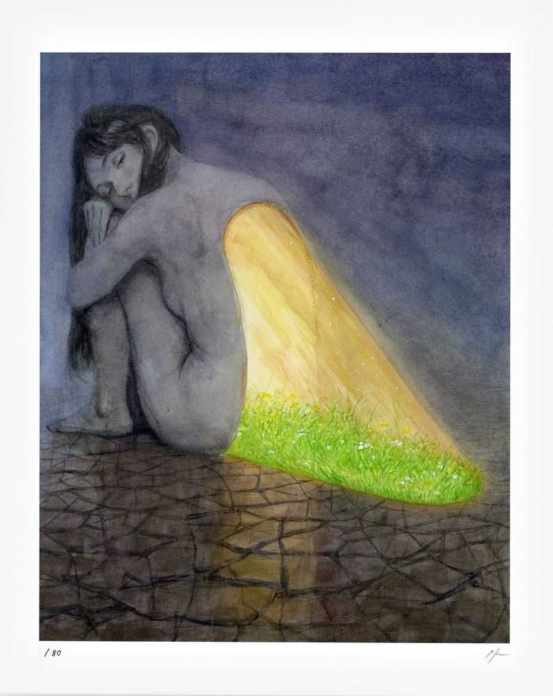 Miles Johnston, ‘Verdant (Small)’, 01-01-1900, Print, Presented on acid-free, archival German Etching Giclée paper from Hahnemühle, null, Numbered