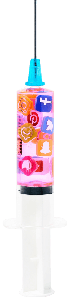 Miss Bugs, ‘Do No Harm 2 Syringe (Social - Pink)’, 17-11-2020, Sculpture, Cast resin syringe, Self-Released, 