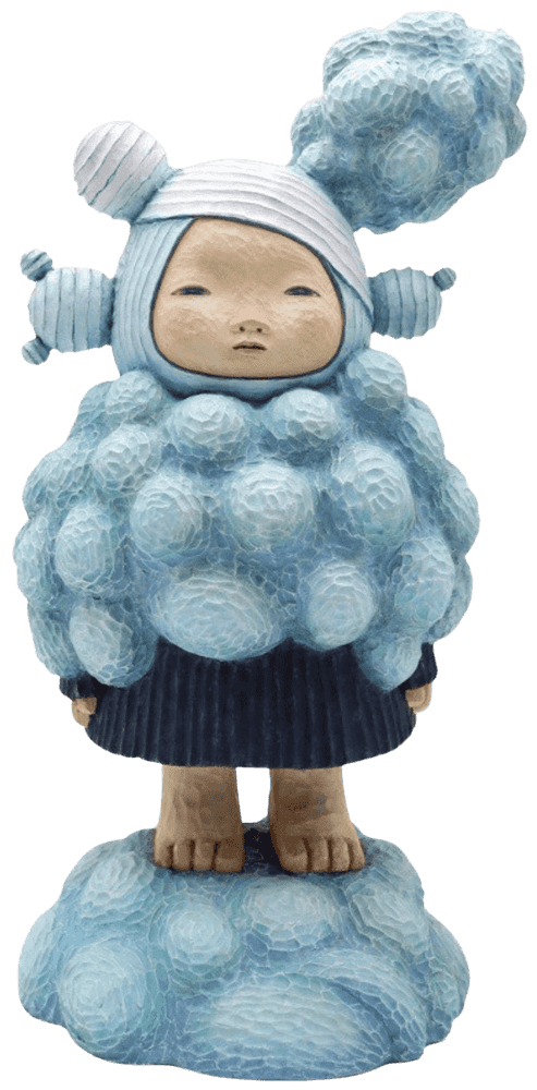 Moe Nakamura, ‘Cloud Child’, 2019, Sculpture, Polystone, Gallery Tsubaki, Numbered