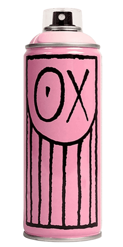 Mr. Andre, ‘Mr. A Face Spray Can (Pink)’, 2018, Collectible, Supernova Pink MTN spray can featuring Mr. Andre’s Mr. A face, null, 