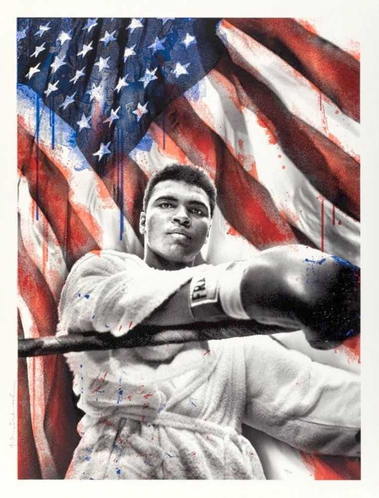 Mr. Brainwash, ‘American Hero’, 17-01-2019, Print, Five colour screen print on archival paper, Self-released, Numbered