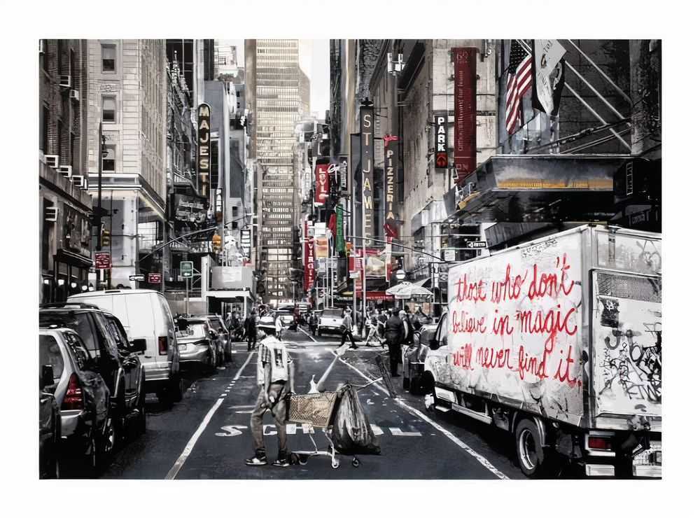 Mr. Brainwash, ‘Broadway’, 2014, Print, Silkscreen on paper, Self-released, Numbered