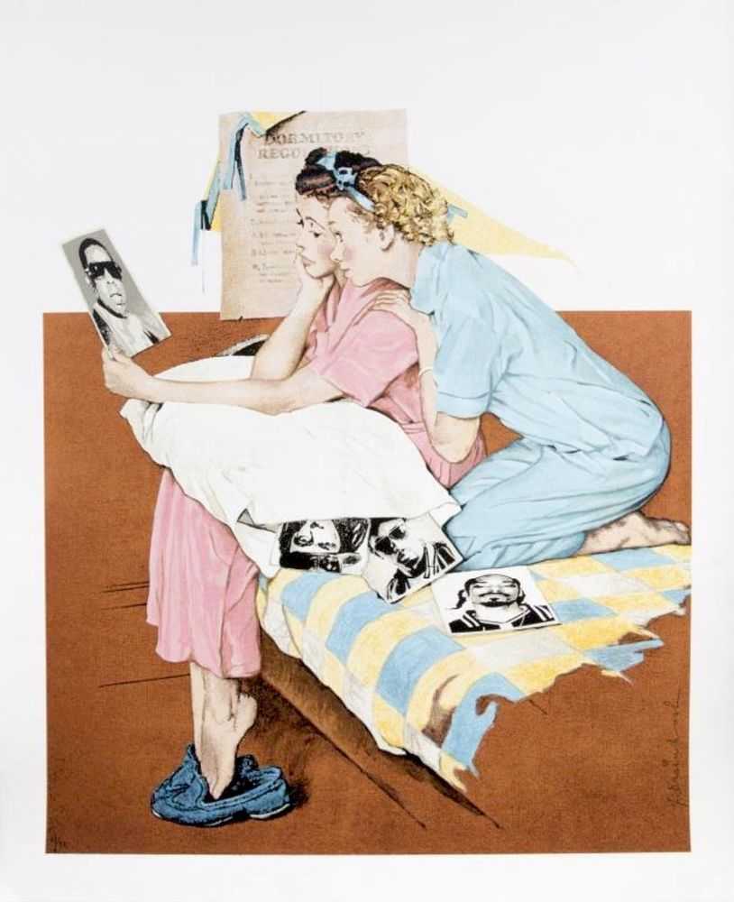 Mr. Brainwash, ‘Dreamboats’, 2011, Print, Eighteen colour screen print on hand torn archival art paper, Self-released, Numbered