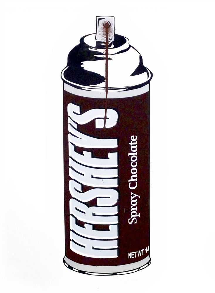Mr. Brainwash, ‘Hershey's Spray Chocolate’, 2010, Print, Hand-finished screenprint, Self-released, Numbered