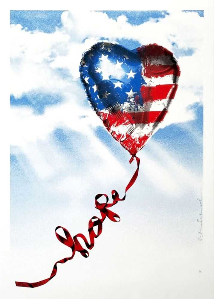 Mr. Brainwash, ‘Hope’, 03-07-2020, Print, Eight color screenprint on archival paper, Self-released, Numbered