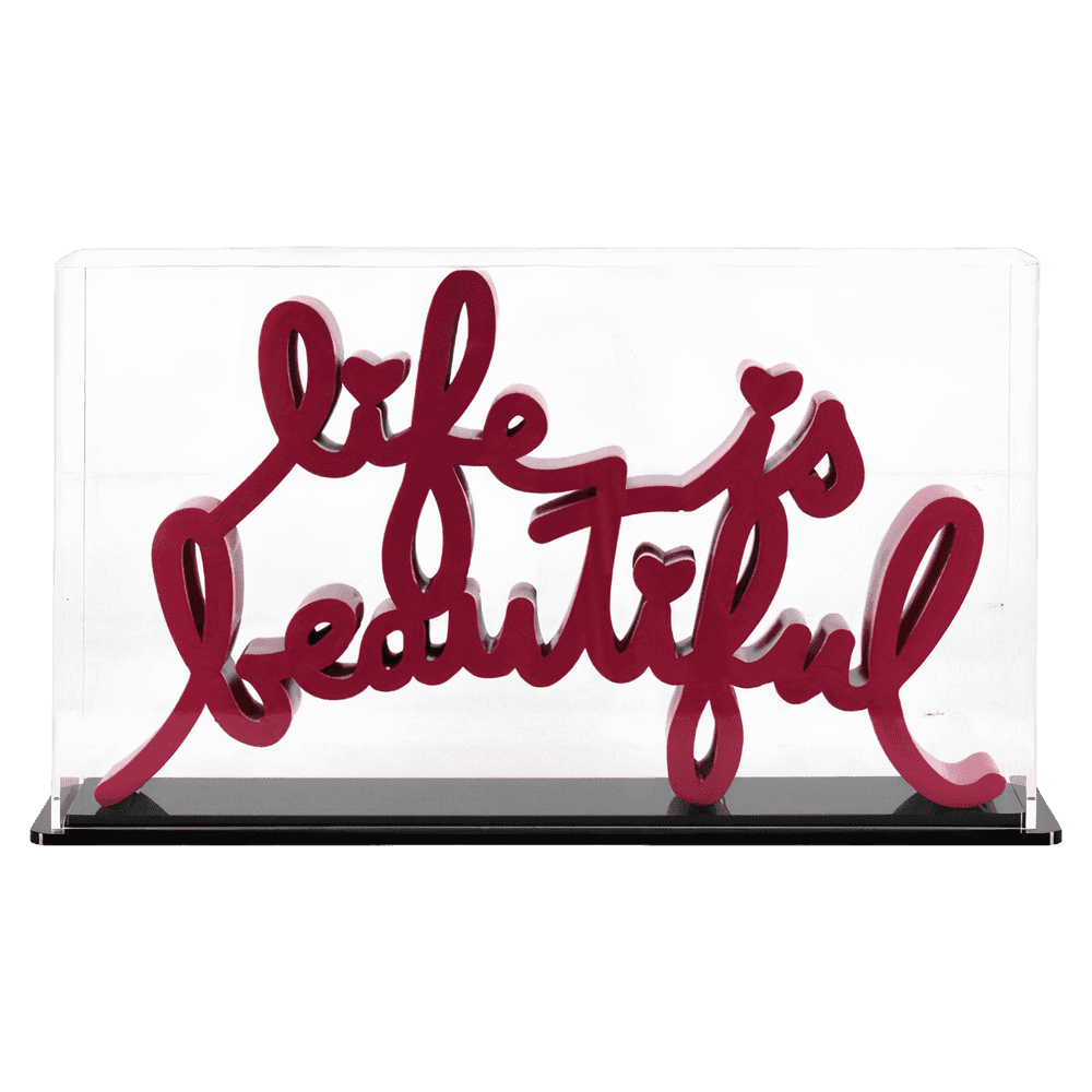 Mr. Brainwash, ‘Life is Beautiful (Classic - 2022)’, 2022, Sculpture, Sculpture, includes Padded-Box, Plexiglass Case, null, 