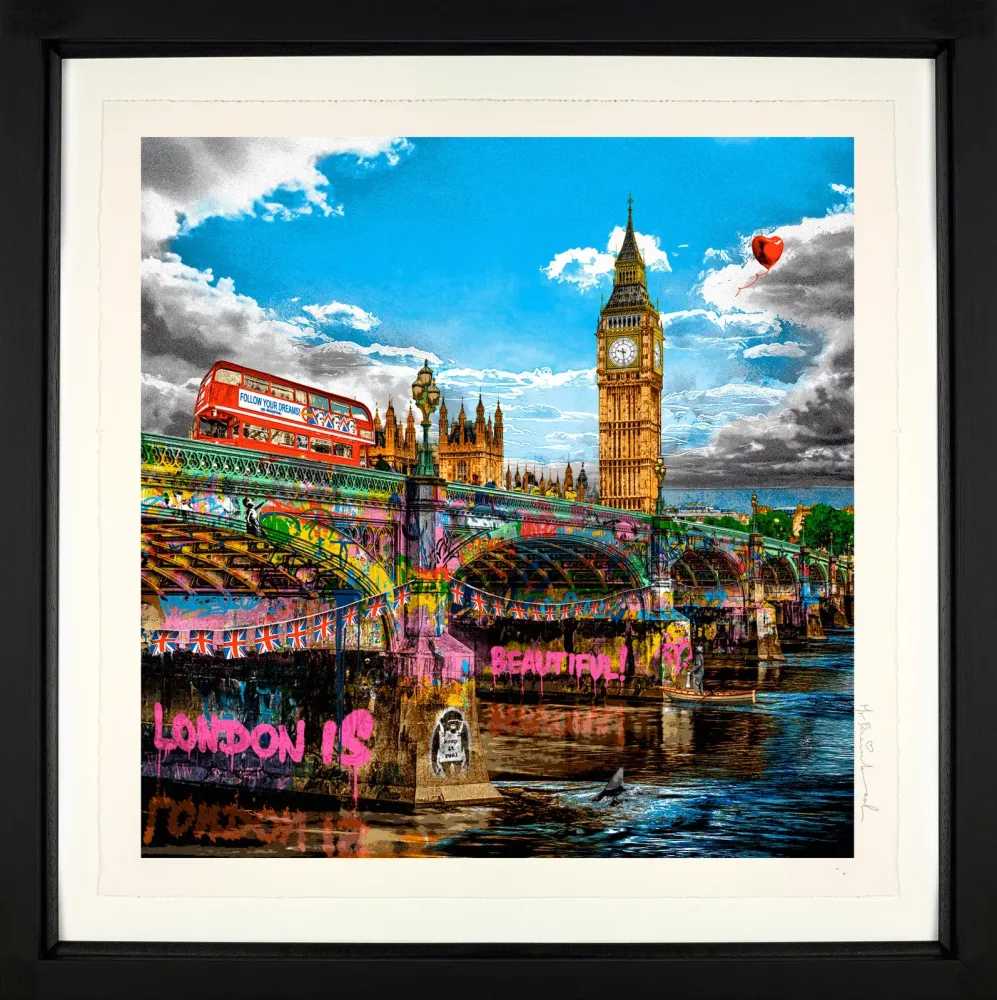 Mr. Brainwash, ‘London Is Beautiful’, 2023, Print, Silkscreen, null, Numbered, Framed