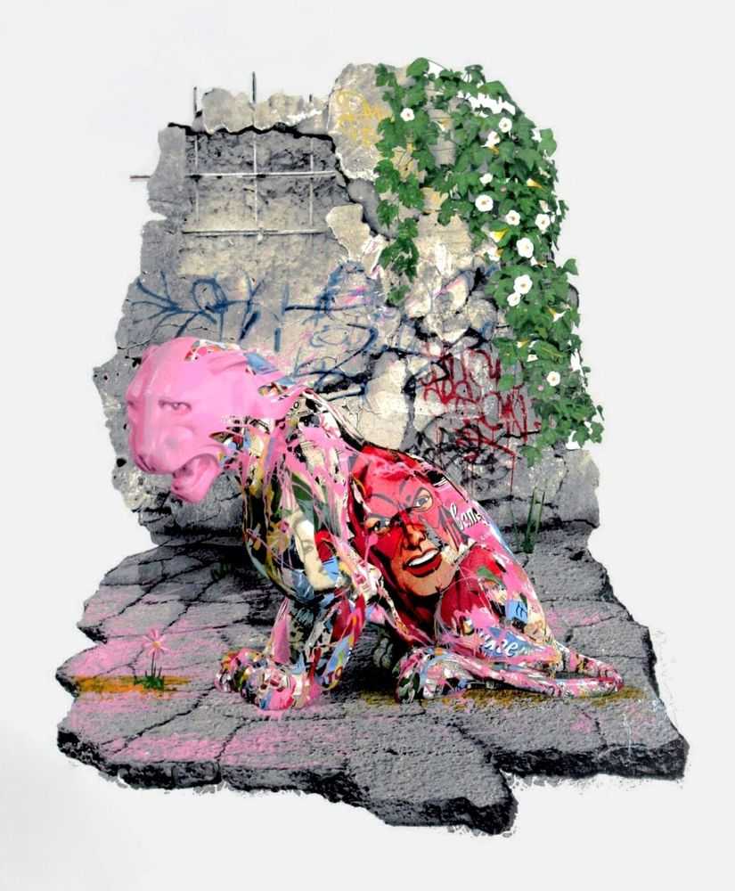 Mr. Brainwash, ‘Nepal (Untitled)’, 2015, Print, Seventeen-colour screen print on hand torn archival art paper, Self-released, Numbered