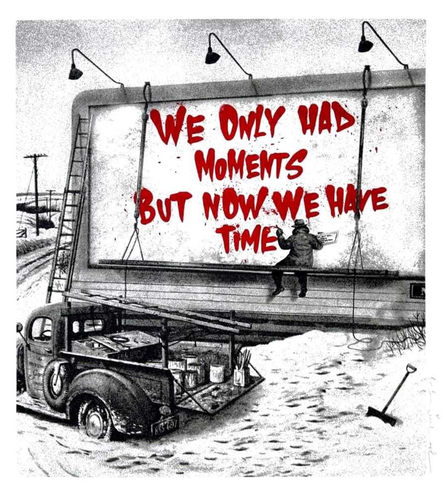 Mr. Brainwash, ‘Now Is The Time (Red)’, 13-05-2020, Print, Screenprint on paper, Self-released, Numbered