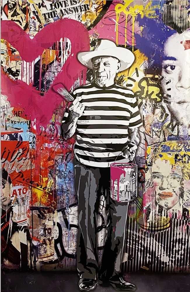 Mr. Brainwash, ‘Picasso’, 2011, Print, Original offset lithograph print on smooth poster art paper, null, 