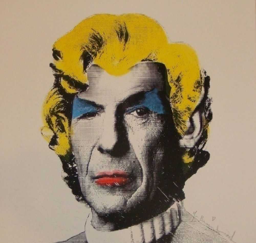 Mr. Brainwash, ‘Spock Monroe’, 2010, Print, Screenprint with deckled edges, Self-released, 