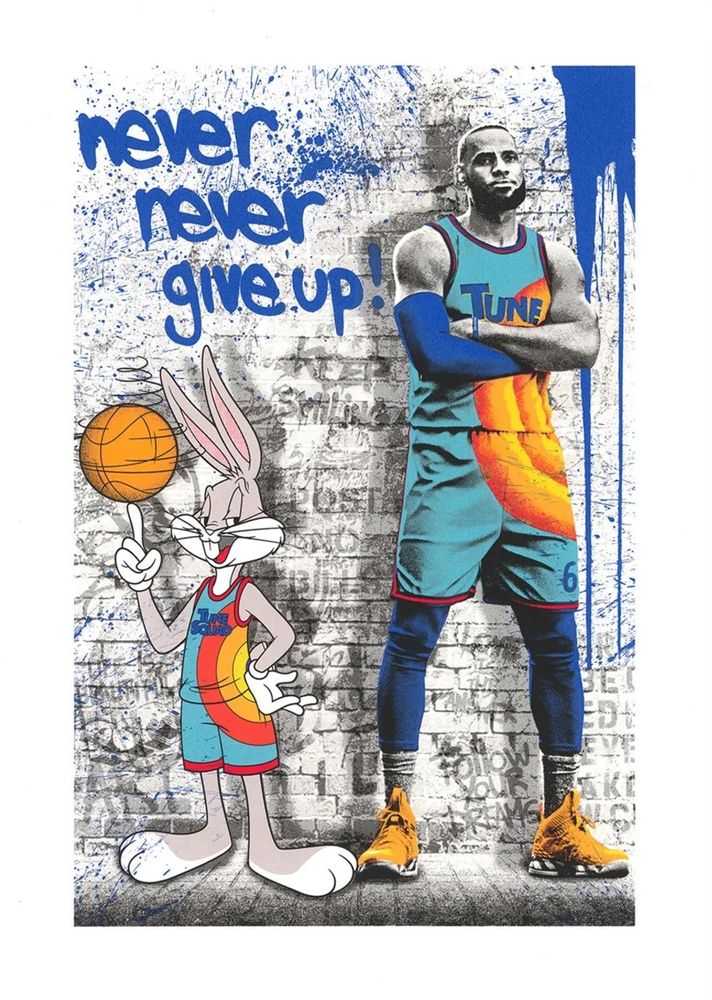 Mr. Brainwash, ‘Tune Squad’, 01-09-2021, Print, Silkscreen on Archival Paper, Taglialatella Galleries, Numbered
