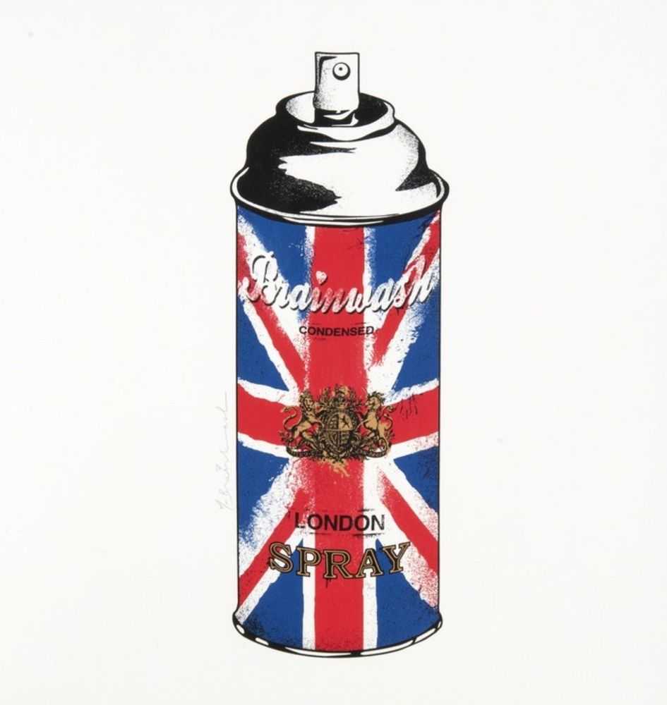 Mr. Brainwash, ‘UK Can’, 2012, Print, Screenprint on deckled edge archival paper, Self-released, Numbered