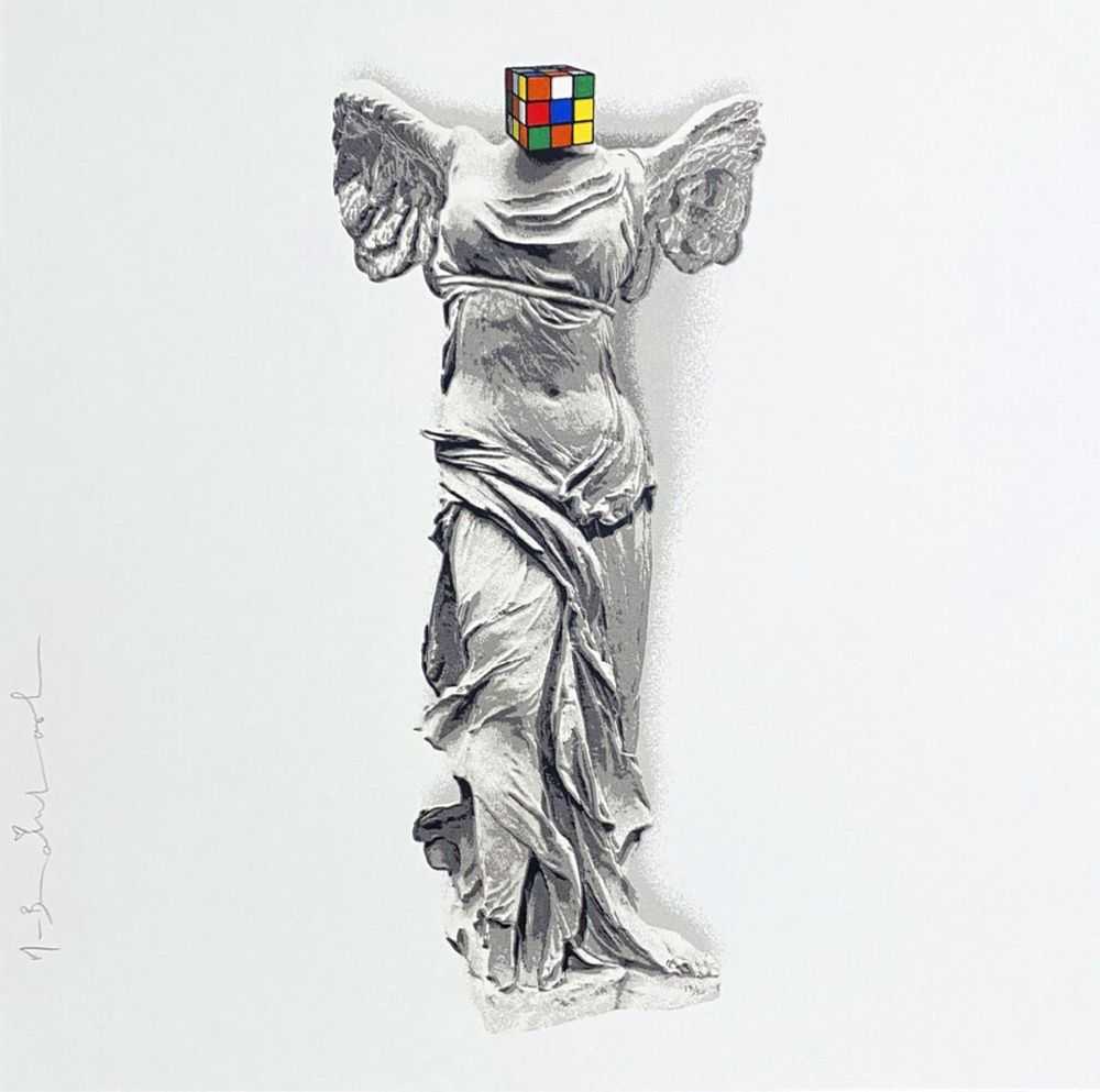 Mr. Brainwash, ‘Victory’, 28-01-2021, Print, Screenprint on hand-torn archival paper, Self-released, Numbered