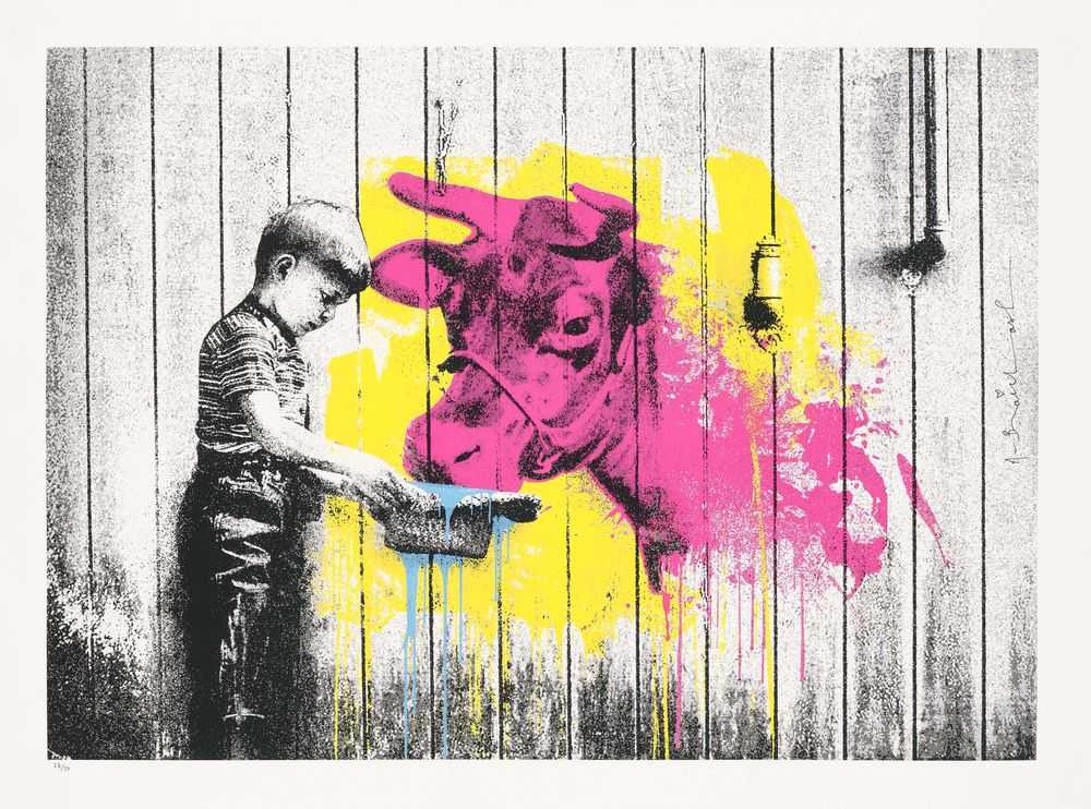 Mr. Brainwash, ‘You Get What You Give’, 01-06-2020, Print, Silkscreen, Guy Hepner, Numbered