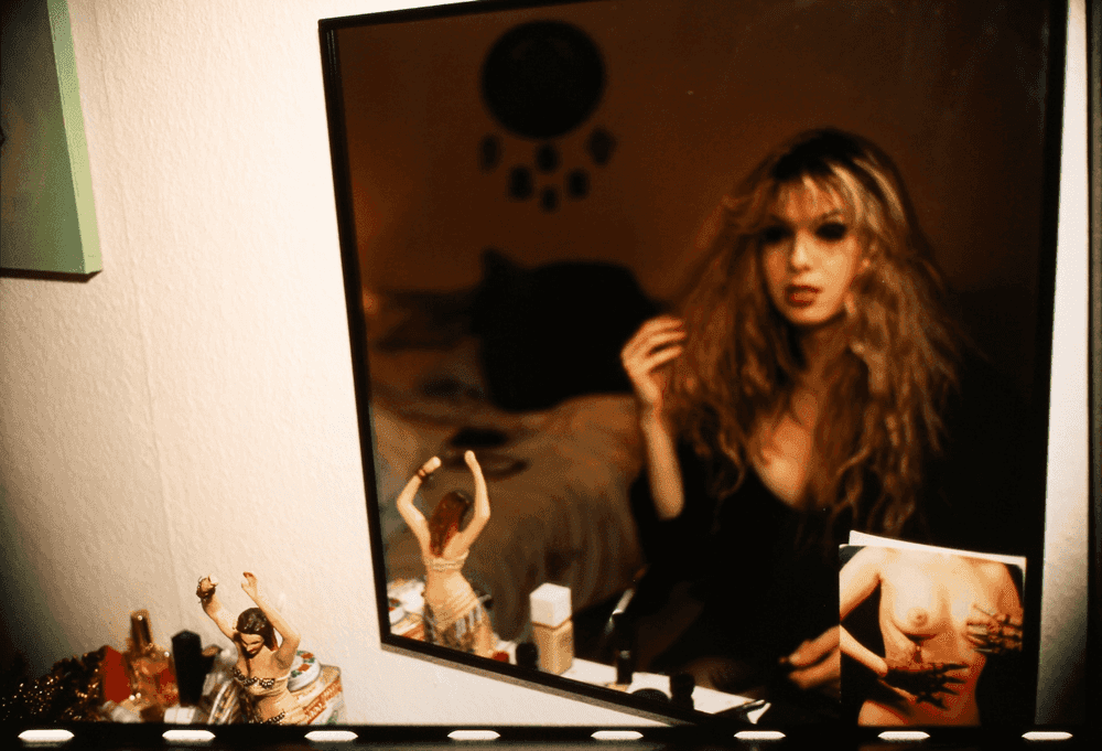 Nan Goldin, ‘Joey in my Mirror’, 2002, Photography, Cibachrome print, DAAD, Numbered