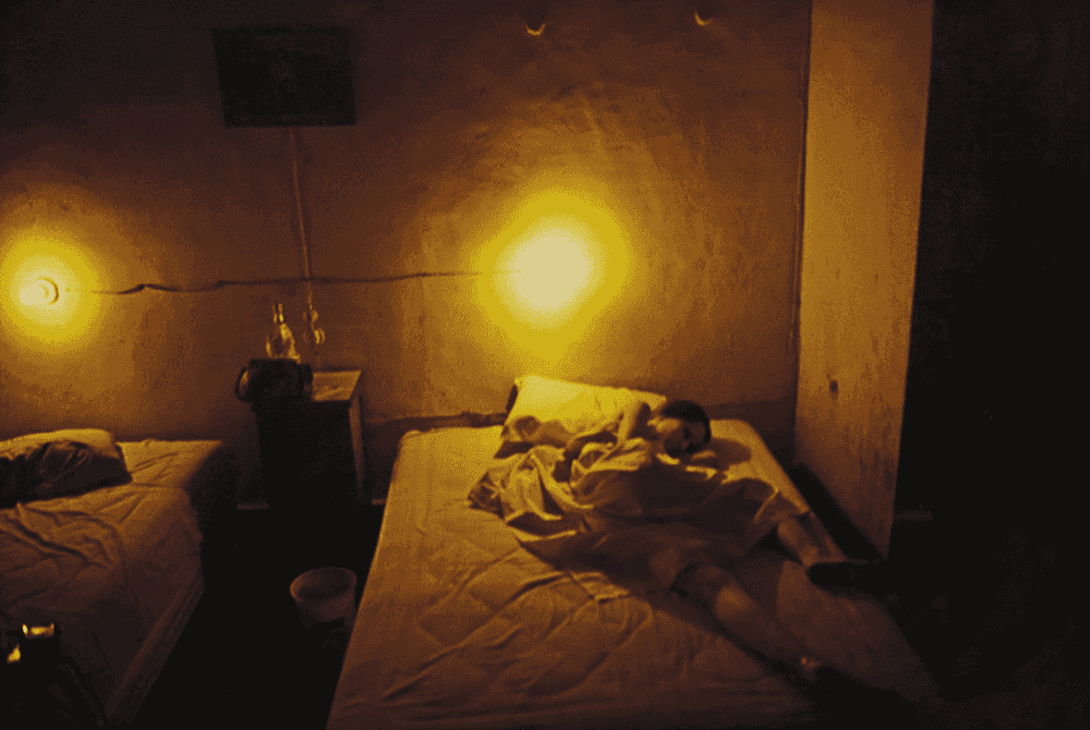 Nan Goldin, ‘Suzanne in Yellow Hotel Room, Hotel Seville’, 1981, Photography, Cibachrome print, null, Numbered, Dated