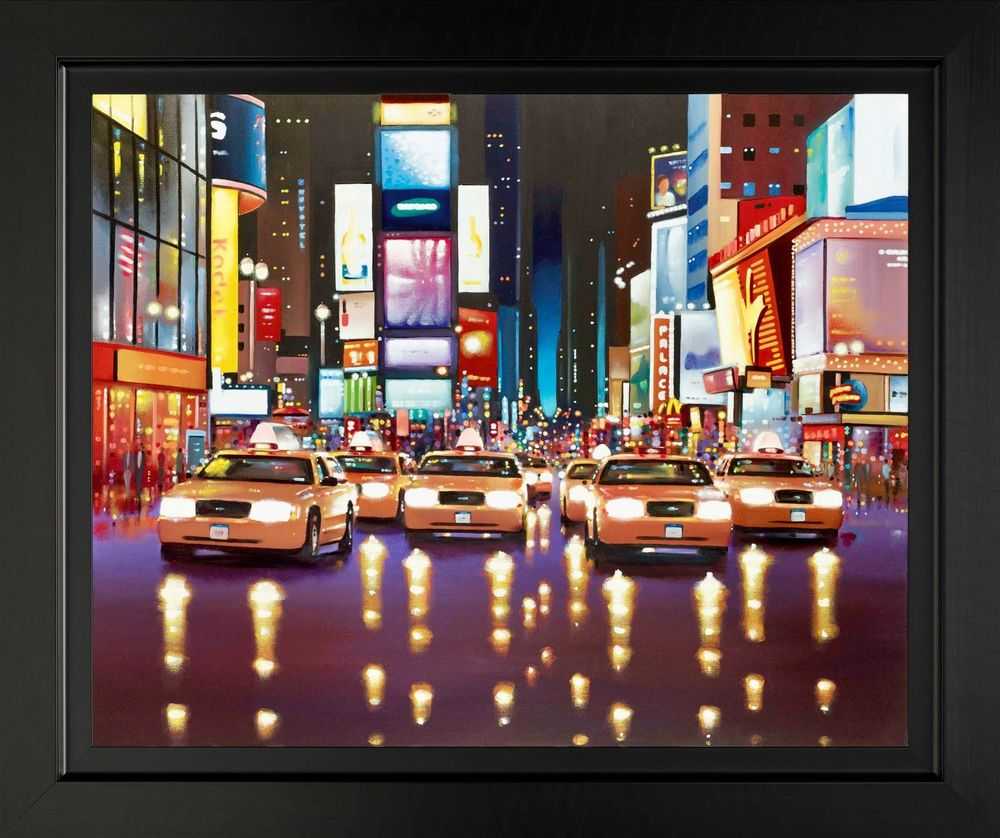 Neil Dawson, ‘Midnight Adventure, NYC’, 2013, Print, Giclee on board, Castle Fine Art, Numbered