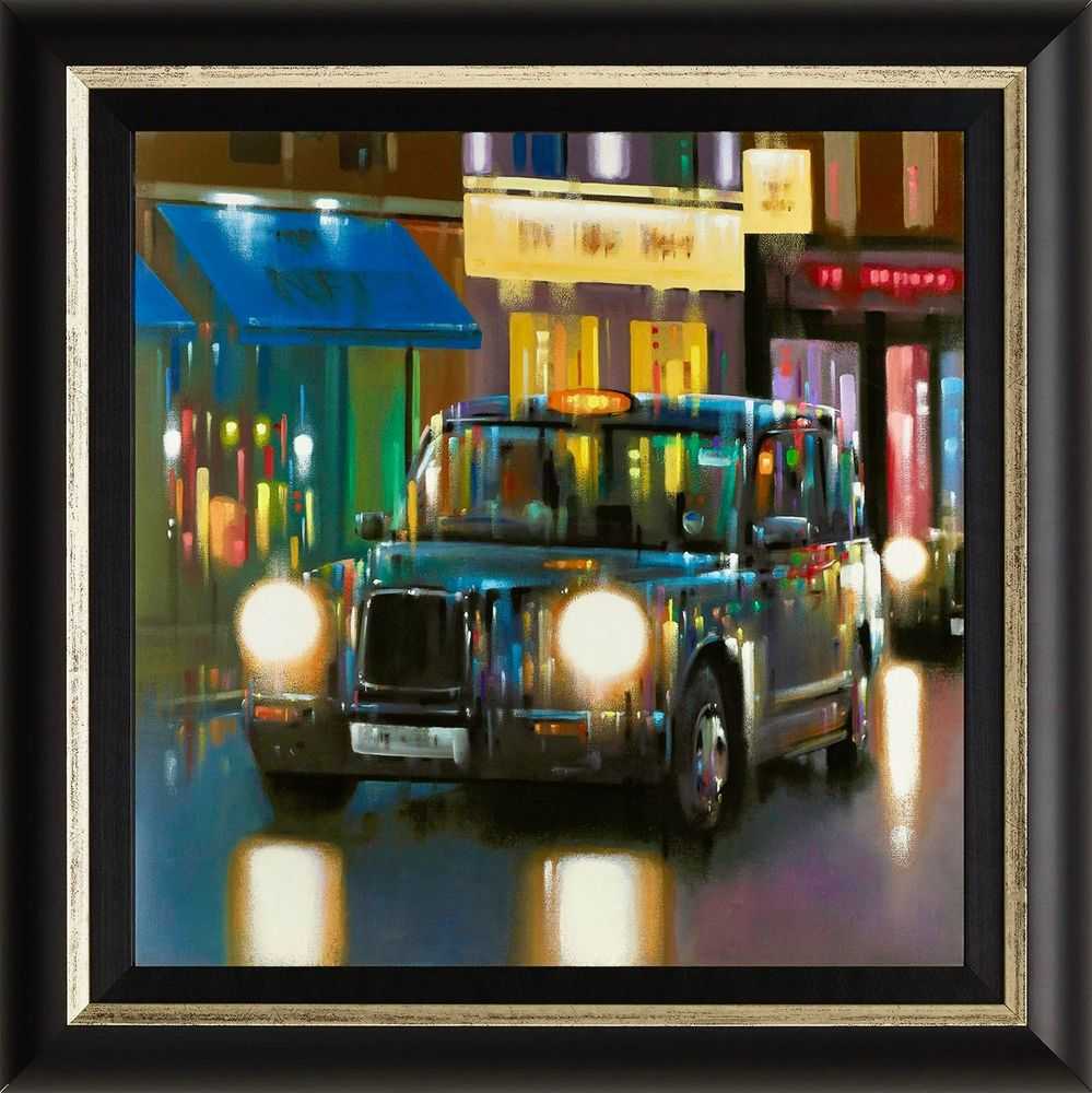 Neil Dawson, ‘Nighttime Rain’, 2016, Print, Giclee On Canvas, Castle Fine Art, Numbered