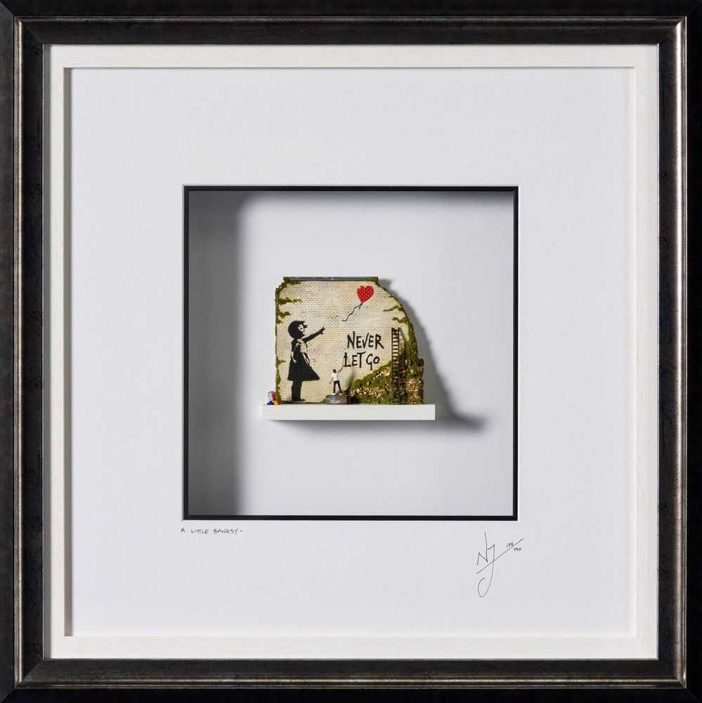 Nic Joly, ‘A Little Banksy’, 2022, Sculpture, Bronze, Castle Fine Art, Numbered