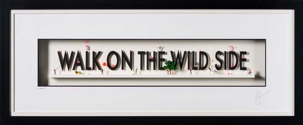 Nic Joly, ‘Go For It’, 2024, Sculpture, 3D Wall Sculpture, Castle Fine Art, Numbered