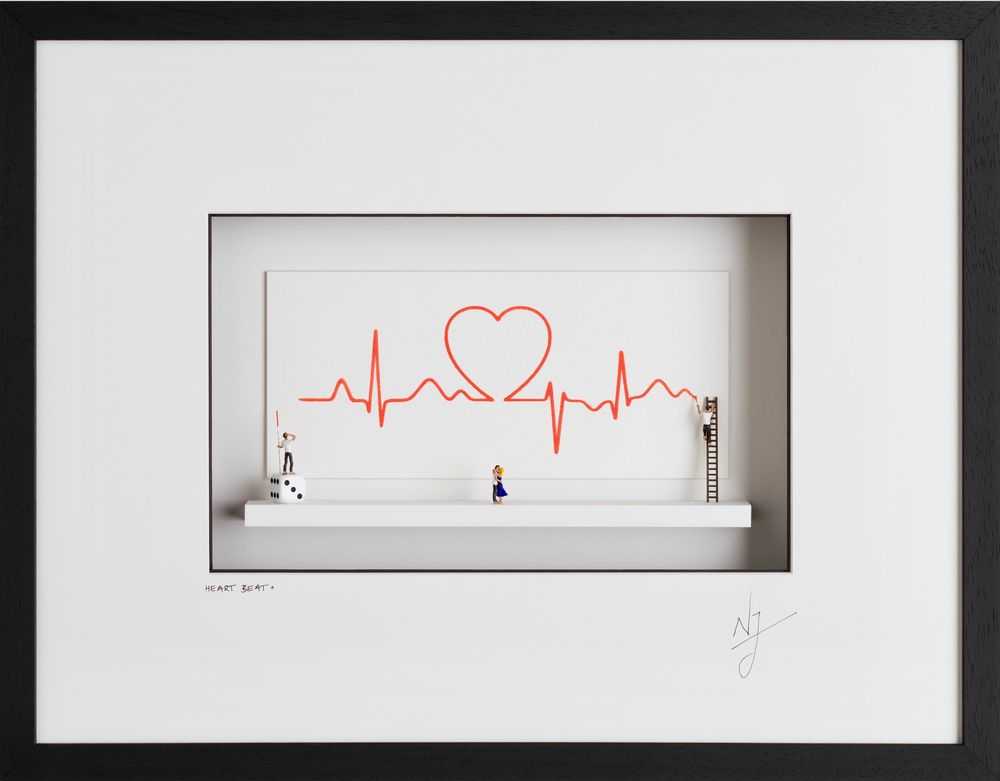 Nic Joly, ‘Heart Beat’, 2022, Sculpture, Bronze, Castle Fine Art, Numbered