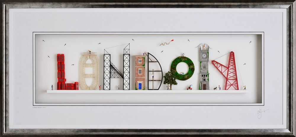 Nic Joly, ‘London Calling’, 2017, Sculpture, Mixed Media, Castle Fine Art, Numbered