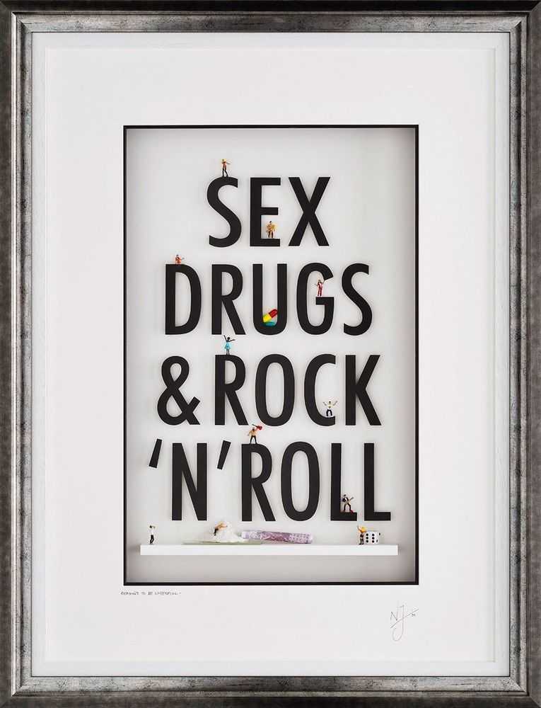 Nic Joly, ‘Reasons To Be Cheerful’, 2019, Sculpture, 3D Wall Sculpture, Castle Fine Art, Numbered