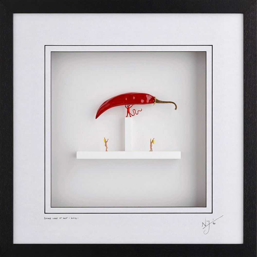 Nic Joly, ‘Some Like It Hot’, 2021, Sculpture, Wire, paper, clay, Castle Fine Art, Numbered