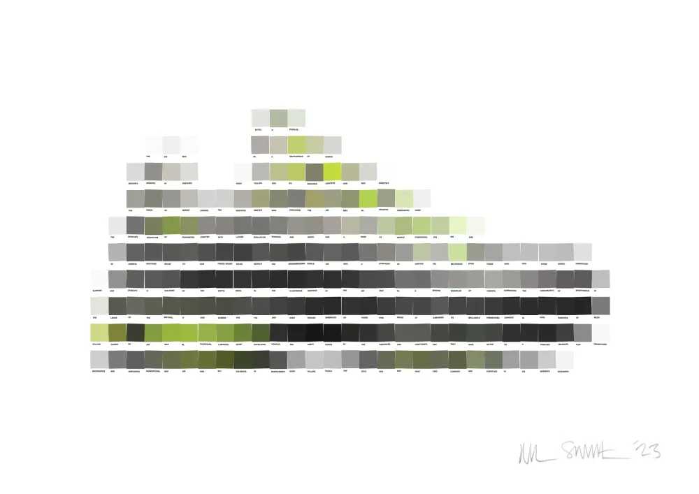 Nick Smith, ‘1995 Nike Air Max 95 (Polytheism)’, 16-05-2023, Print, Pigment print, Rhodes Editions, Numbered