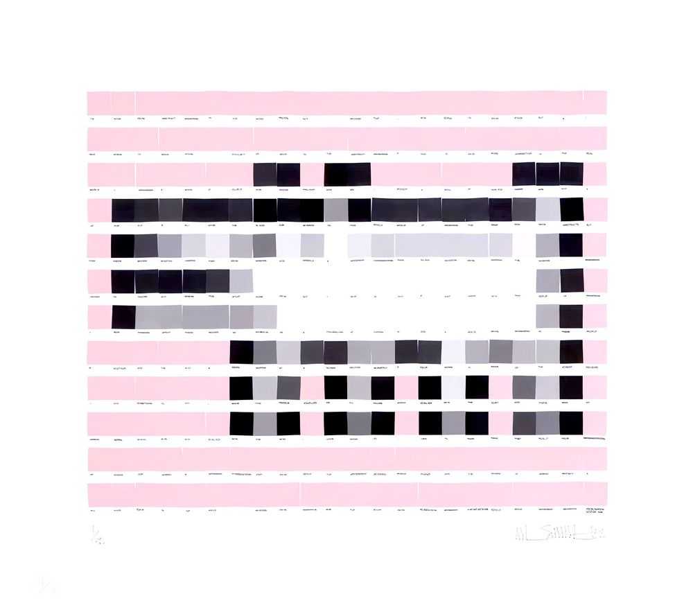 Nick Smith, ‘Haring Dog (Blancmange)’, 16-08-2022, Print, Pigment with Screenprinted Varnish on Canson Rag Photographique 310 gsm Paper, Rhodes Contemporary Art, Numbered, Dated