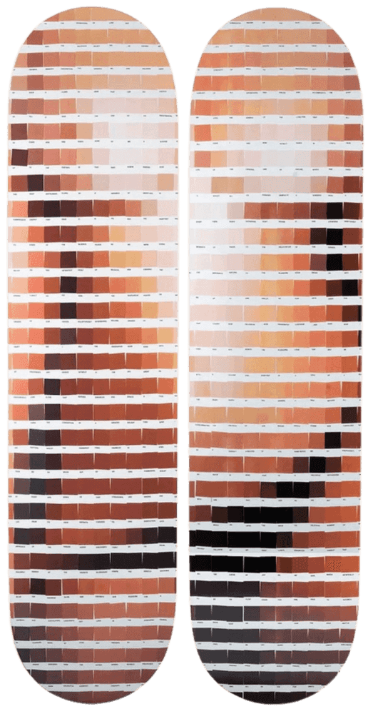Nick Smith, ‘Intimations (Skateboards)’, 17-09-2017, Collectible, Canadian maple wood deck, Skatetptych, Numbered