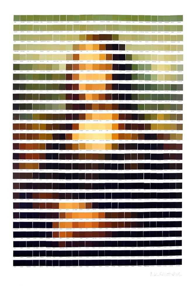 Nick Smith, ‘Mona Lisa’, 14-08-2015, Print, Archival pigment on 310gsm Somerset Satin paper with screenprinted gloss varnish over each colour block, Art Republic, Numbered, Dated