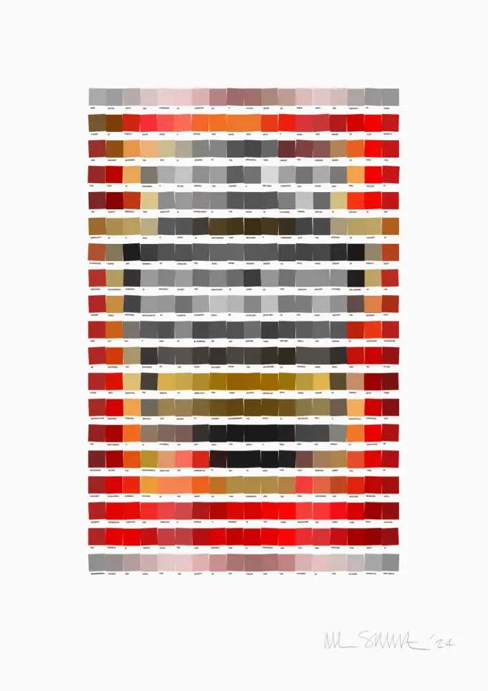 Nick Smith, ‘Psalm 104’, 2024, Print, Giclée with Screenprinted Varnish Overlay on Canson Rag Photographique 310gsm Paper, Rhodes Editions, Numbered, Dated