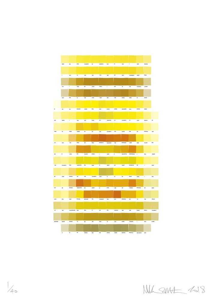 Nick Smith, ‘Psalm 16’, 30-11-2018, Print, Pigment print on Somerset Satin 300gsm with silkscreens and varnishes, Nelly Duff, Numbered, Dated